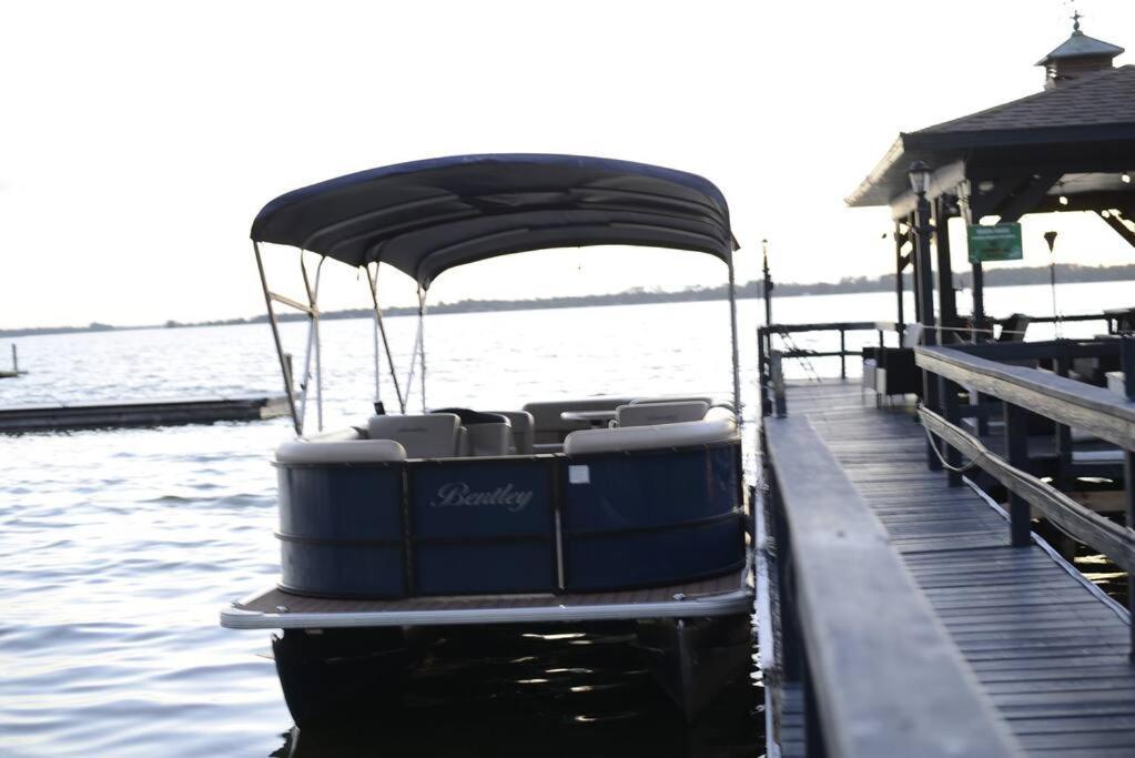 Lakefront Duplex With Pontoon Boat 2 Bedroom Home Mount Dora Ngoại thất bức ảnh