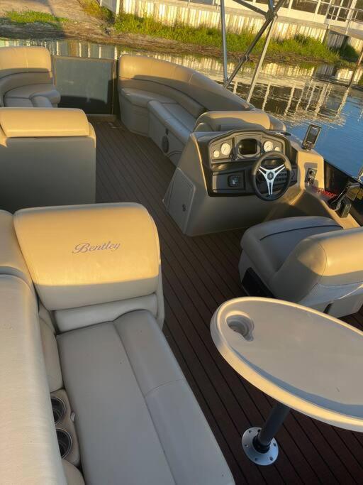 Lakefront Duplex With Pontoon Boat 2 Bedroom Home Mount Dora Ngoại thất bức ảnh