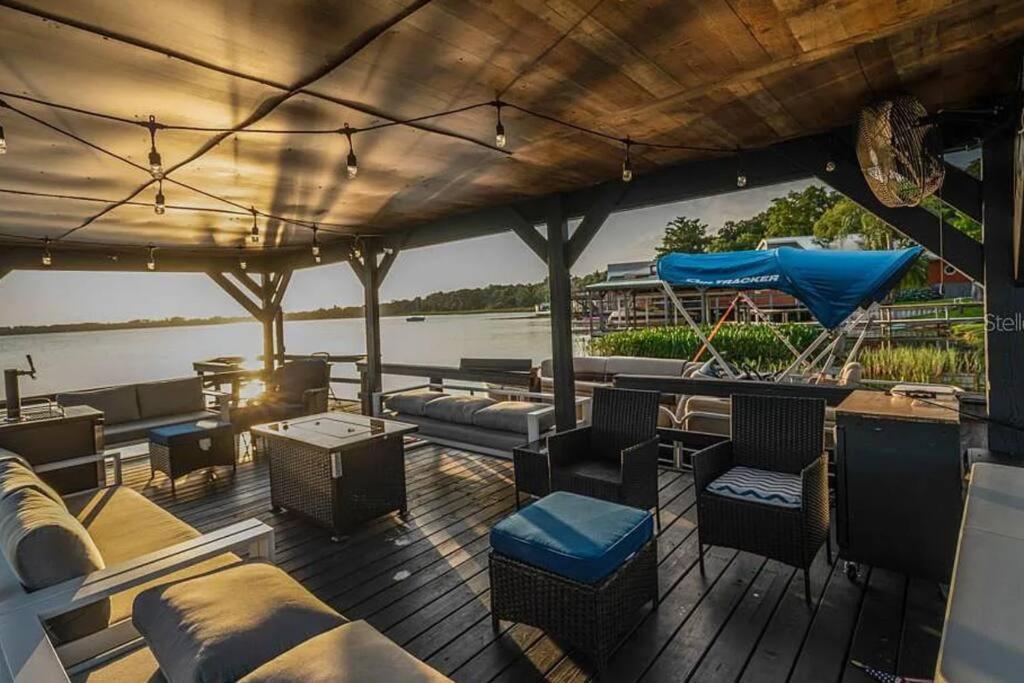 Lakefront Duplex With Pontoon Boat 2 Bedroom Home Mount Dora Ngoại thất bức ảnh