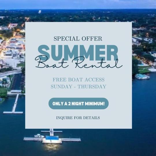 Lakefront Duplex With Pontoon Boat 2 Bedroom Home Mount Dora Ngoại thất bức ảnh